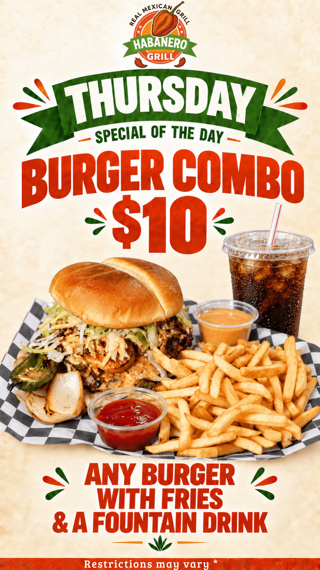 Thursday special