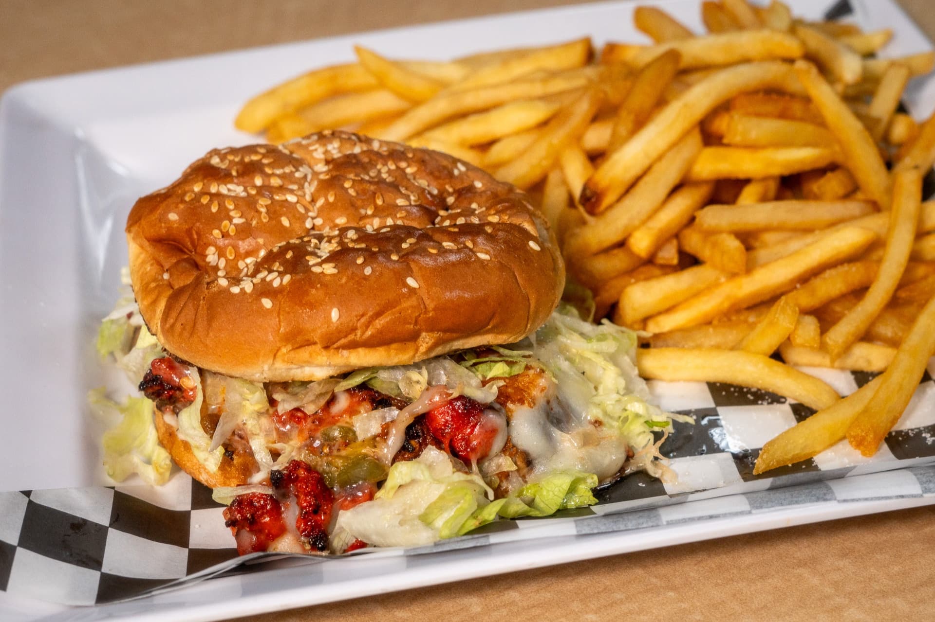 Queso Fundido Burger